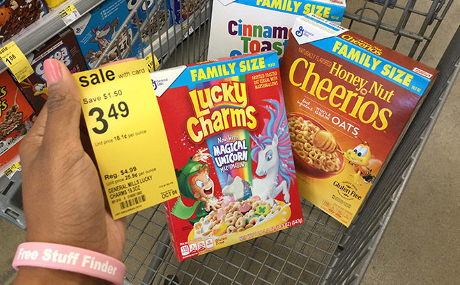 Family Size General Mills Cereal ONLY $2.99 Each at Walgreens (Reg $5) - Print Now!