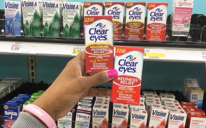 Clear Eyes Redness Relief Drops Just $1.41 at Target (Regularly $3.19)