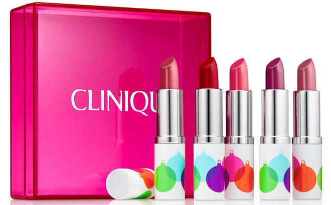 Macy’s: Clinique 5-Piece Lipstick Set + FREE 7-Piece Gift Set JUST $29.50 + FREE Shipping