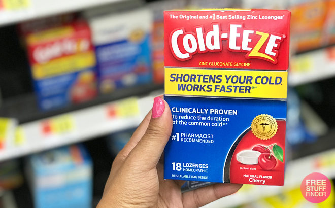 Cold-EEZE Zinc Lozenges Only $1.83 at Walmart (Regularly $4.83) - Easy Deal!