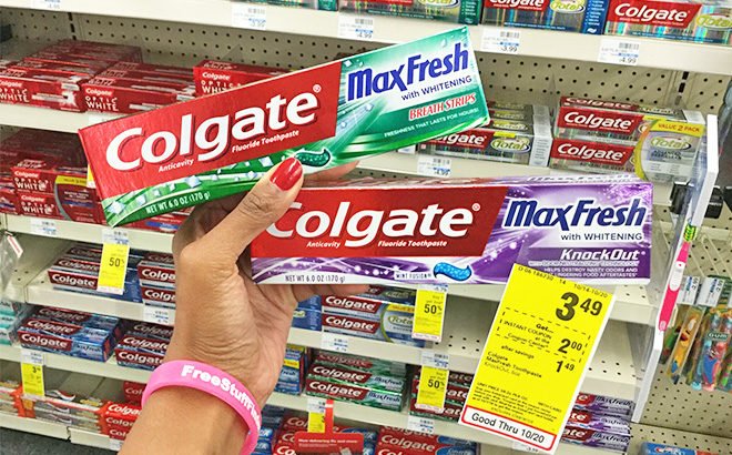 CVS: Colgate Max Toothpaste ONLY 99¢ (Regularly $3.49)