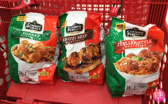 *NEW* $5 in Cooked Perfect Coupons - Meatballs Just $4.09 at Target (Print Now!)