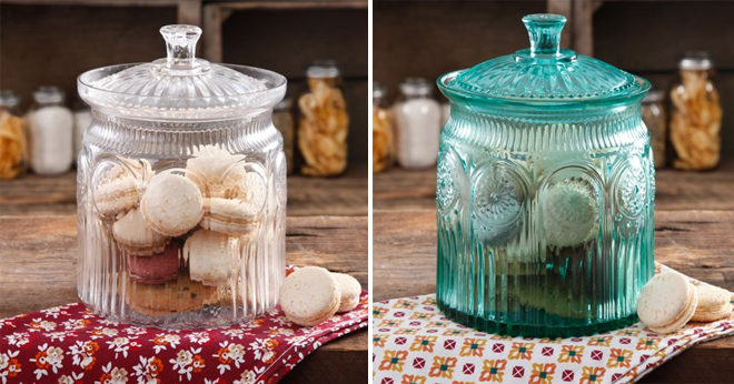 Pioneer Woman Glass Cookie Jar Just $10.88 (Regularly $18) at Walmart