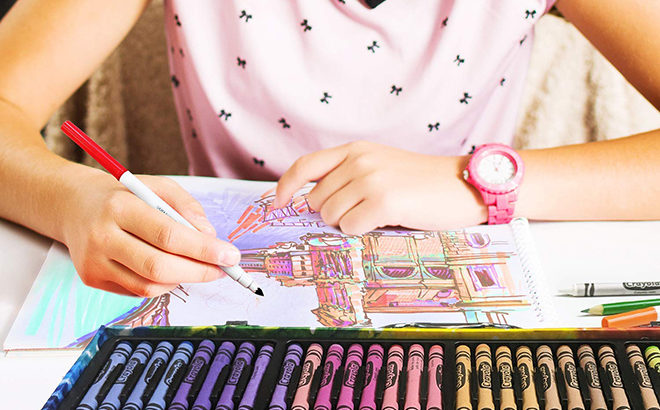 Amazon: Crayola Inspiration 140-Piece Art Case JUST $14.99 (Regularly $25)