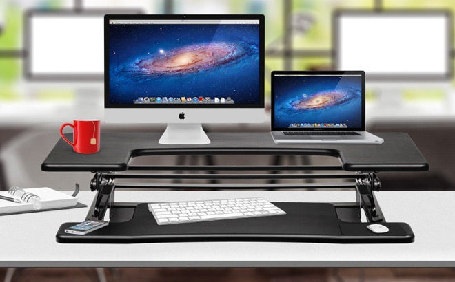 Amazon: Elevating Adjustable Desktop for Only $119.99 (Reg $170) + FREE Shipping
