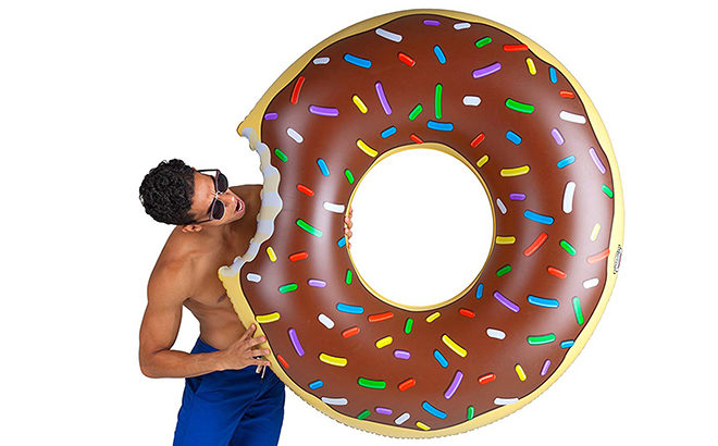BigMouth Inc Chocolate Donut Pool Float JUST $6.29 (Regularly $20) on Amazon