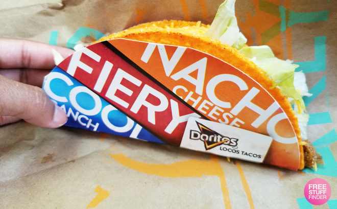 FREE Doritos Locos at Taco Bell (TODAY November 1st Only) - No Purchase Necessary