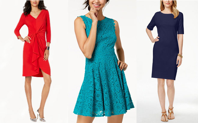 Macy's: Up to 80% Off Dresses - Starting at ONLY $9.96 (Reg $49) - Ends TODAY!