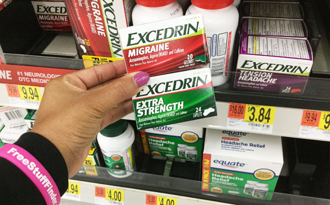 FREE Excedrin Pain Reliever at Walmart + 16¢ Moneymaker (Print Coupon NOW!)