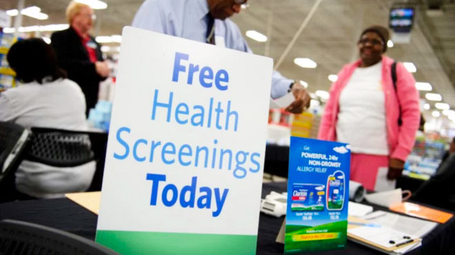 FREE Health Screening at Sam’s Club (No Membership Required) - Today Only!