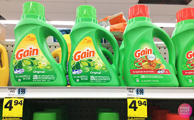 Gain Liquid Laundry JUST $2.94 at Rite Aid (Regularly $9) - That's 67% Off!