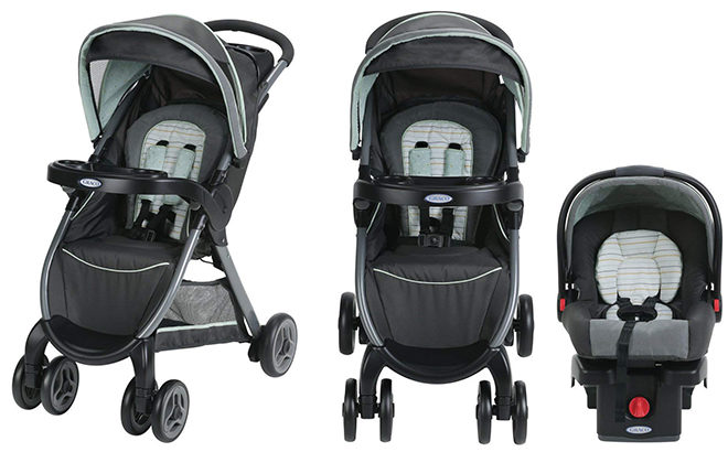 Graco Travel System Stroller ONLY $129 (Regularly $220) + FREE Shipping at Amazon