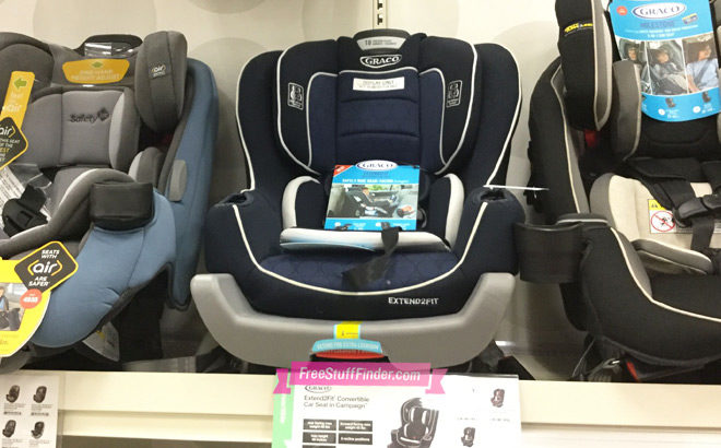 Graco Extend2Fit Convertible Car Seat From Only $102.40 + FREE Shipping (Reg $128)