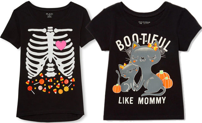 Halloween Graphic Tees From ONLY $1.99 at Children's Place + FREE Shipping