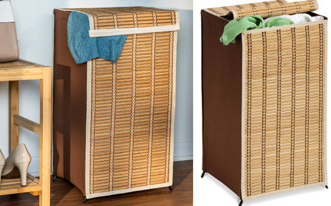Walmart: Honey Can Do Bamboo Hamper Only $6.93 (Regularly $20) + FREE Pickup