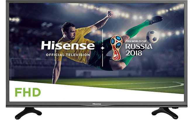 Hisense 40-Inch 1080p LED TV Only $169.99 + FREE Shipping (Reg $238) - Today Only!