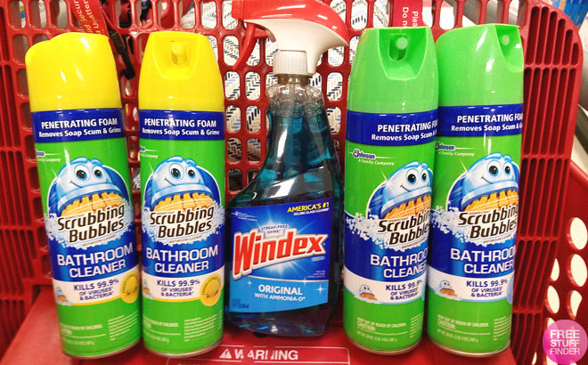 Print Now! $5.50 in Pledge, Scrubbing Bubbles & Windex Coupons