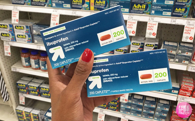 Target Online: Up & Up Ibuprofen 200-Count Only $1.49 Each + FREE Pickup (Reg $4)