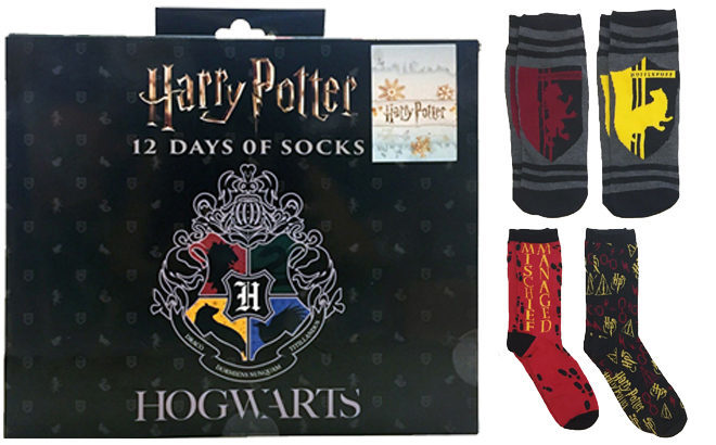 JCP: 12 Days of Socks Sets JUST $15.74 (Regularly $40) Harry Potter, Marvel & More!