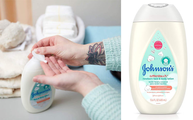 Amazon: Johnson’s Baby Face & Body Lotion JUST $4.92 (Regularly $15)