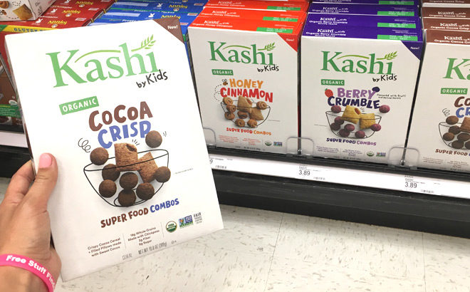 Kashi by Kids Cereals ONLY $1.53 at Target (Regularly $3.89) - Just Use Your Phone!