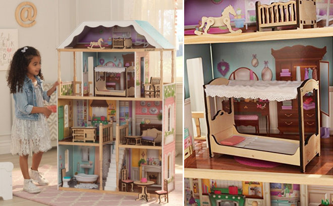 KidKraft Charlotte Dollhouse Just $84.86 + FREE Shipping (Reg $140) - Best Price!