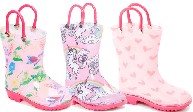 Kids Skadoo & Storm Rain Boots ONLY $9.99 at Zulily (Reg $50) - Today Only!