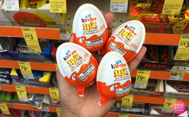 Kinder Joy Candy JUST $1 Each at Walgreens - Just Use Your Phone (LAST Day!)