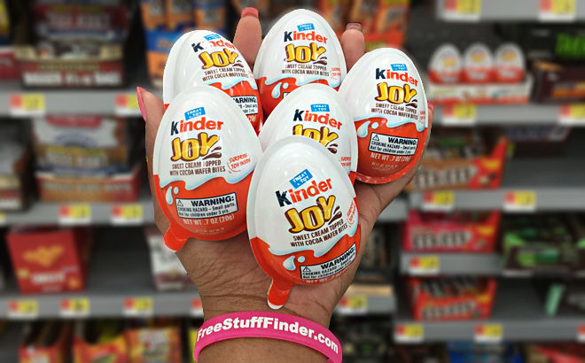 Kinder Joy Eggs JUST 84¢ at Walmart (Reg $1.34) - No Coupons, Just Use Your Phone!