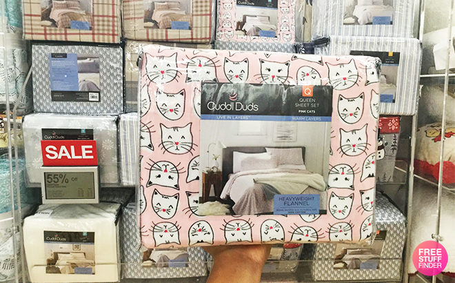 Kohl’s: Cuddl Duds Flannel Sheet Sets Starting at JUST $19.19 (Regularly $40)