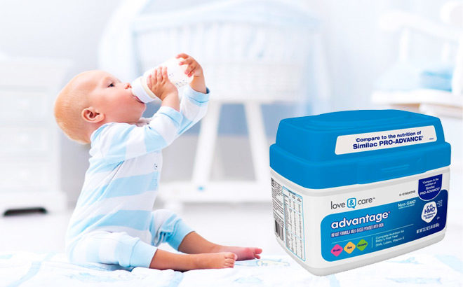 Great Savings on Love & Care Non-GMO Baby Formula on Amazon + FREE Shipping