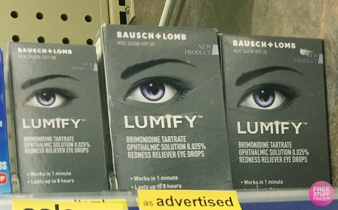 WOW! Lumify Eye Drops JUST $4.99 at CVS (Reg $15) - That's 67% Off (Today ONLY!)