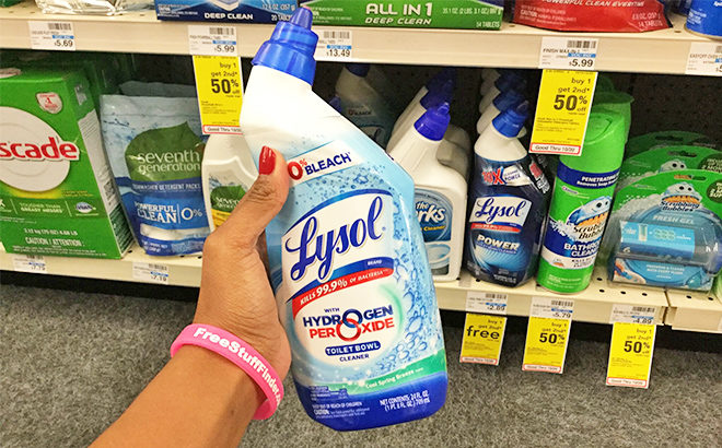 CVS: Lysol Toilet Bowl Cleaner ONLY $1.04 (Regularly $3.09)