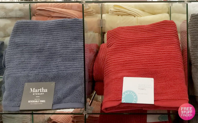 *HOT* Martha Stewart Quick-Dry Bath Towels JUST $4.79 at Macy's (Regularly $16)