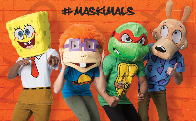 Maskimal Oversized Halloween Masks for Only $15 + FREE Pickup (Turtles, Minions!)