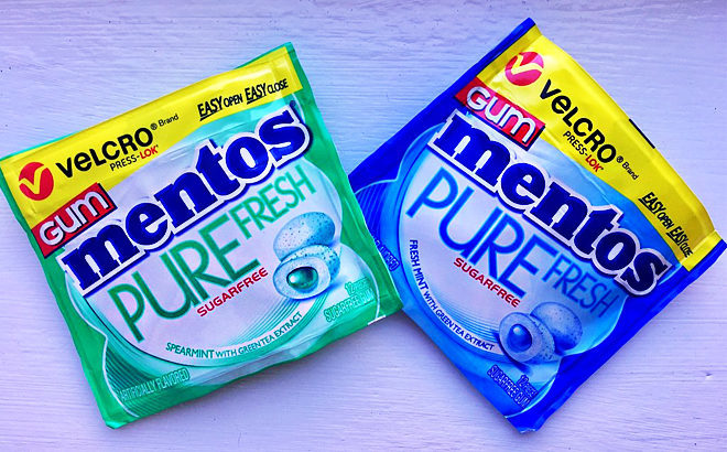 FREE Mentos Velcro Pack Gum at Walgreens - No Coupons Needed!