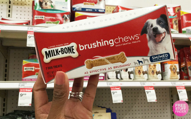 Milk-Bone Dog Treats Only $1.09 Each at Target (Reg $3.49) - Just Use Your Phone!