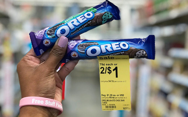 Oreo Milka Candy Bars JUST 25¢ Each at Walgreens (Reg $1.29) - Use Your Phone!