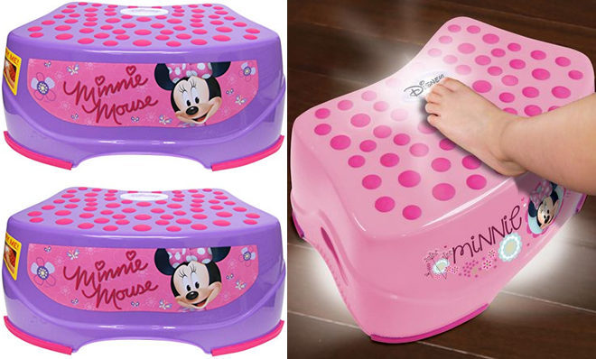 Disney Minnie Mouse Step 'N Glow Step Stool Just $9 (Reg $19) on Amazon - BEST Price!