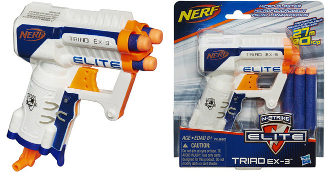 Amazon: Nerf N-Strike Elite Triad Blaster for Just $6.99 (Regularly $10) - Great Reviews!