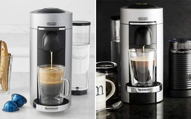 Nespresso VertuoPlus Deluxe Coffee & Espresso Machine Only $99.95 + FREE Shipping (Regularly $220)