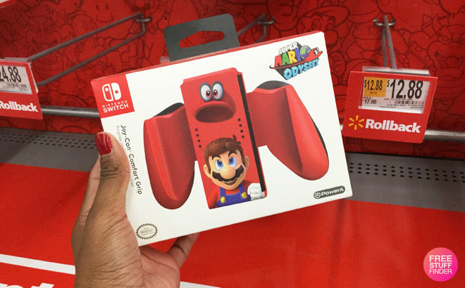 Nintendo Switch Super Mario Joy-Con Comfort Grip ONLY $9 - HURRY!