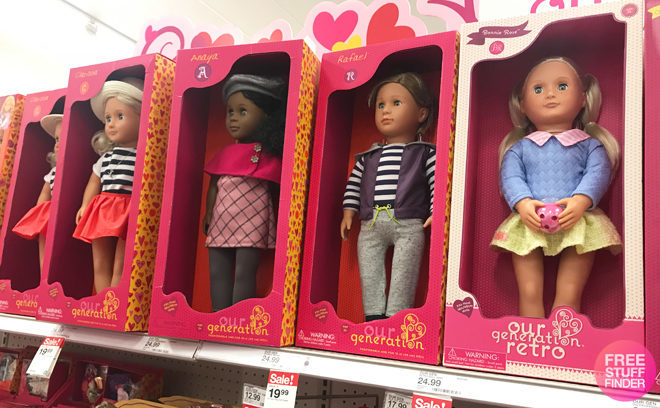Our Generation Dolls for Just $14.99 at Target (Regularly $25) - Through November 10th!