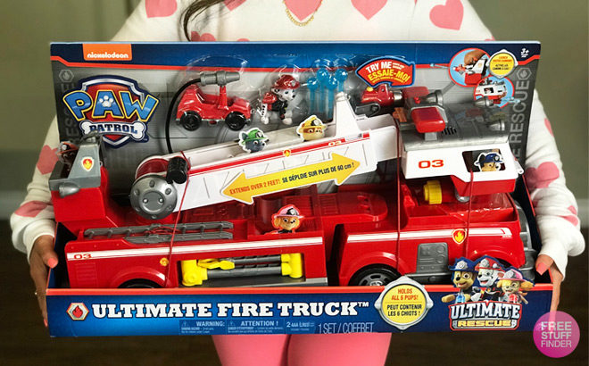 Paw Patrol Ultimate Fire Truck Only $33.37 on Target Online + FREE Shipping (Reg $60)