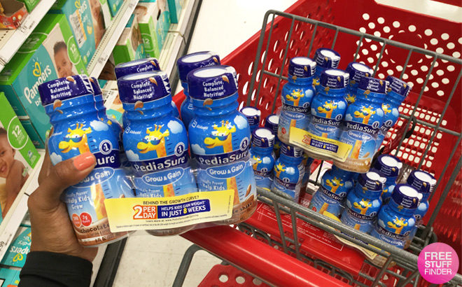 PediaSure Protein Shakes 6-Pack JUST $6.79 at Target (Regularly $11) - Print Coupon Now!