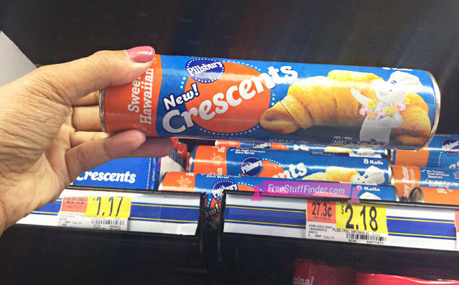 Pillsbury Sweet Hawaiian Crescents 8-Count Just 93¢ at Walmart (Use Your Phone!)