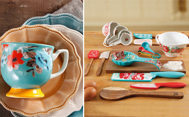 Up to 50% Off Pioneer Women Vintage Cookware & Dinnerware (Great Gift Ideas!)