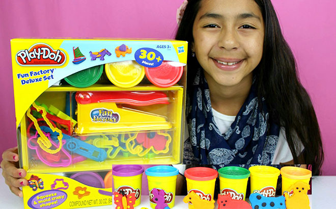Amazon: Play-Doh Fun Factory Deluxe Set ONLY $12.62 (Regularly $22)
