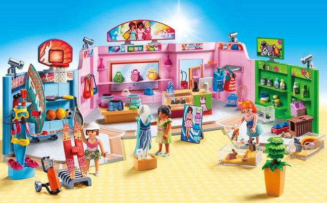 Amazon: Playmobil Shopping Plaza Building Set Just $41.81 + FREE Shipping (Reg $75)