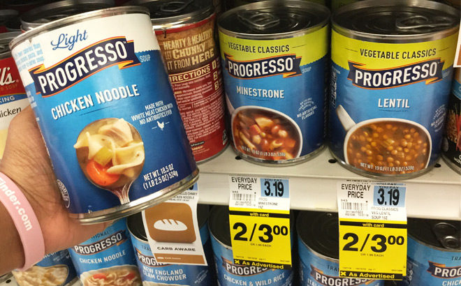 Progresso Soups Just $1 Each at Rite Aid (Regularly $3.19) - No Coupons Needed!